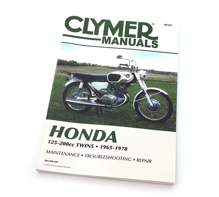Honda 125cc – 200cc Twins 1965 – 1978 Clymer Owners Service and Repair